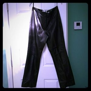 Leather pants